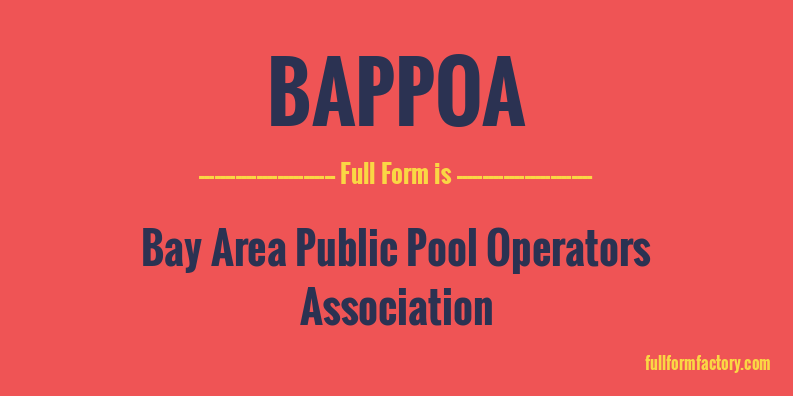 bappoa-full-form