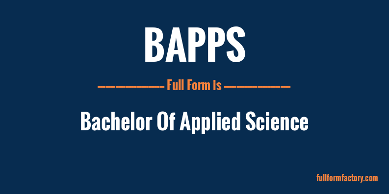 bapps-full-form
