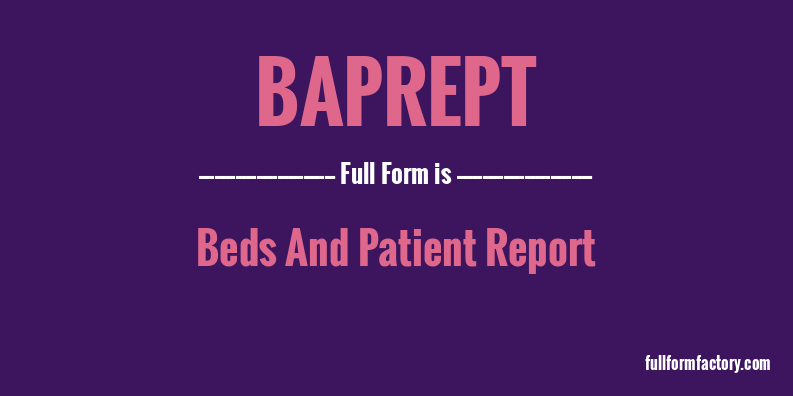 baprept-full-form