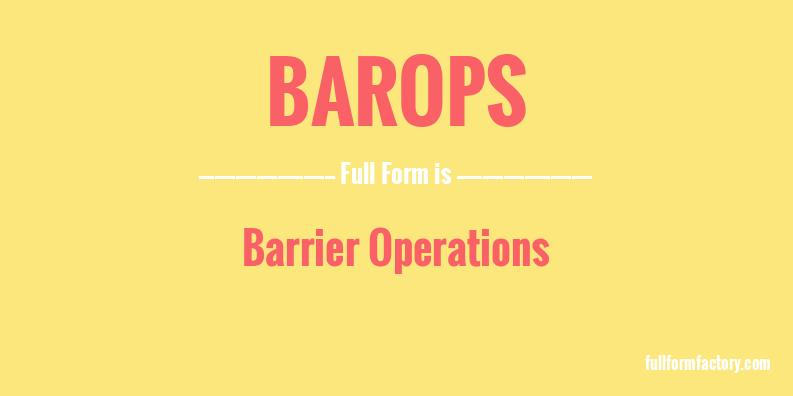 barops-full-form