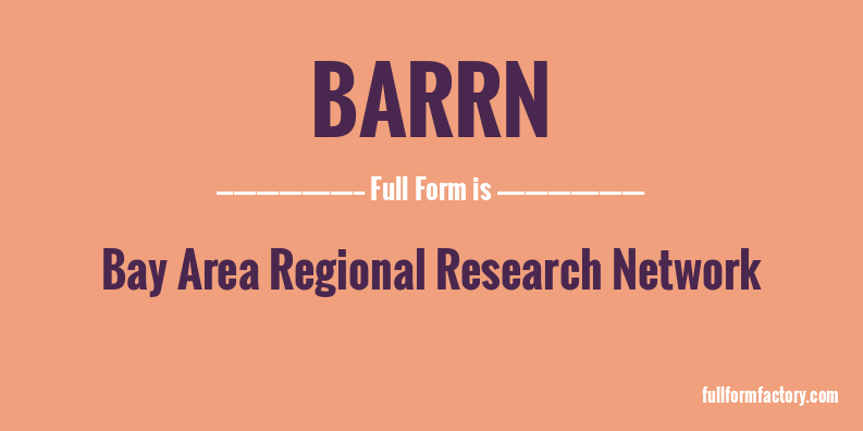 barrn-full-form