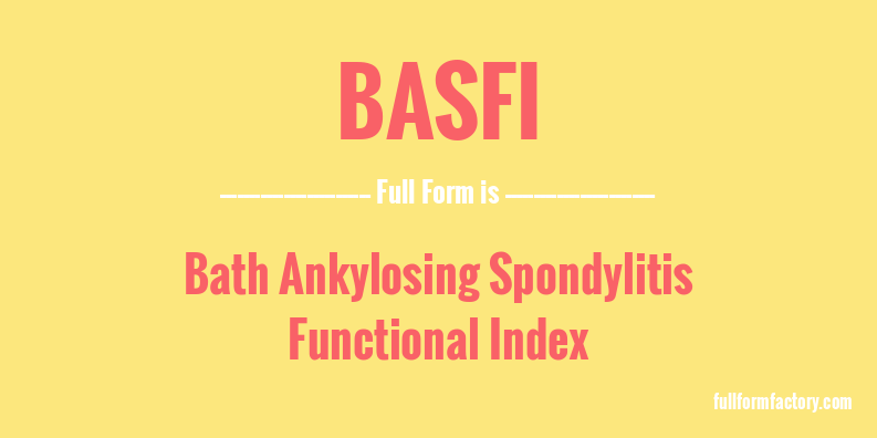 basfi-full-form