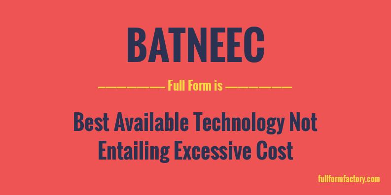 batneec-full-form