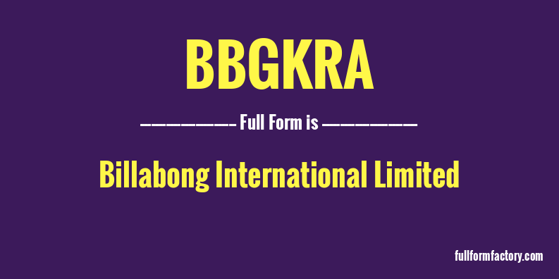 bbgkra-full-form
