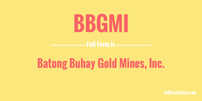 bbgmi-full-form