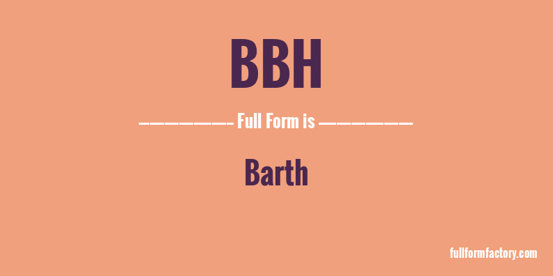 bbh-full-form
