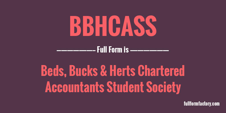 bbhcass-full-form