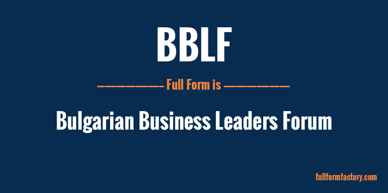 bblf-full-form