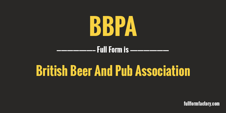 bbpa-full-form
