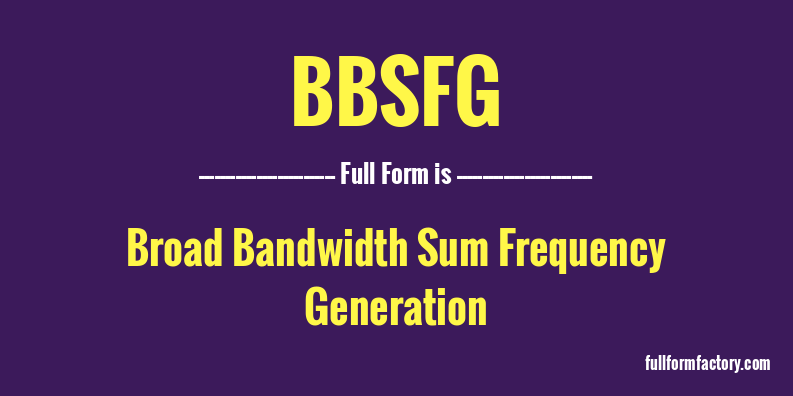 bbsfg-full-form