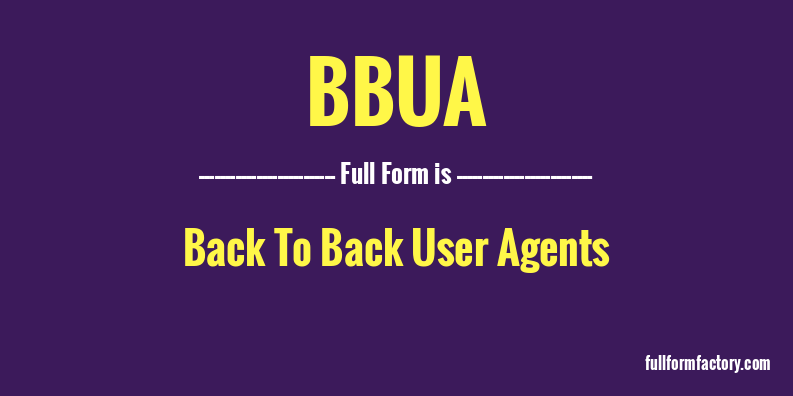 bbua-full-form