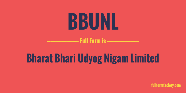 bbunl-full-form