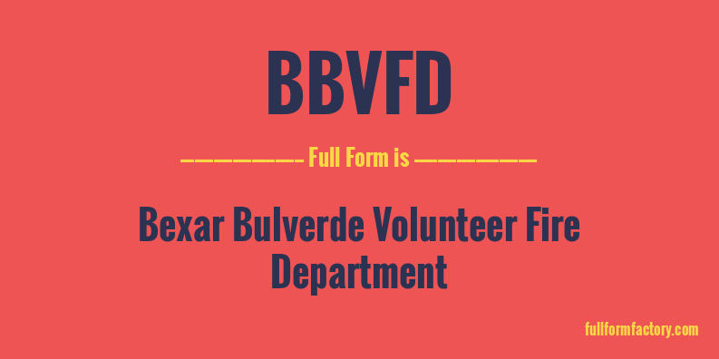 bbvfd-full-form
