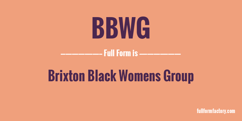 bbwg-full-form