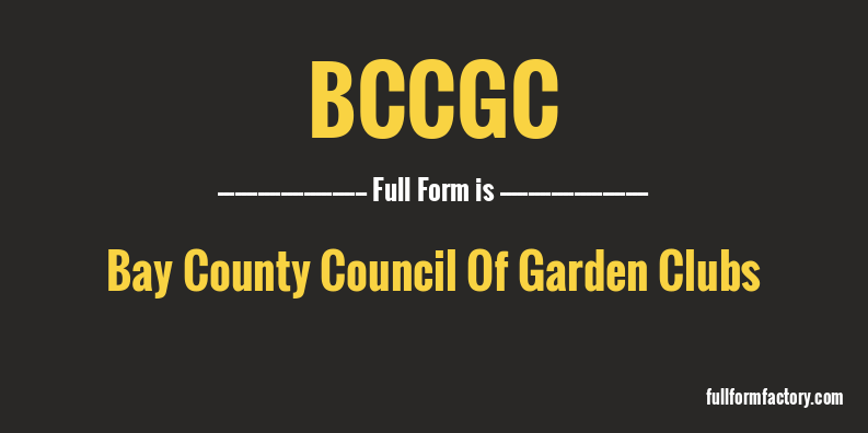 bccgc-full-form