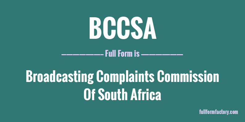 bccsa-full-form