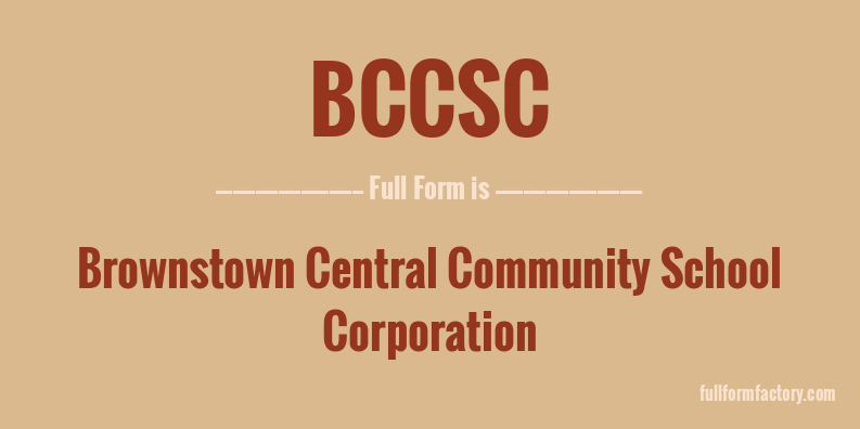 bccsc-full-form