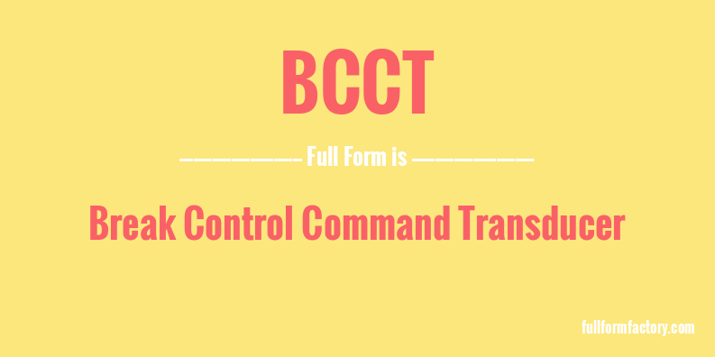 bcct-full-form