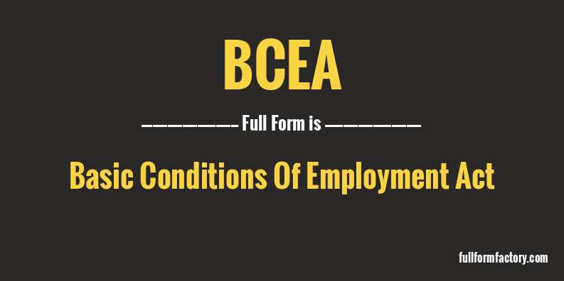 bcea-full-form