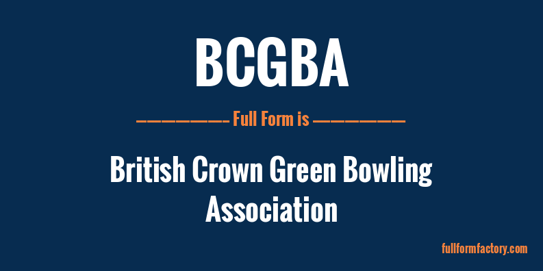 bcgba-full-form
