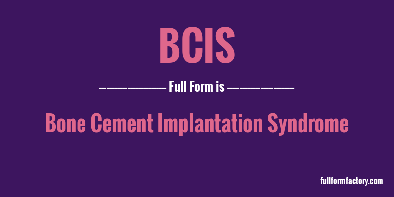 bcis-full-form