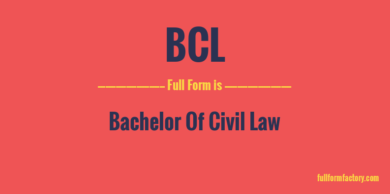 bcl-full-form