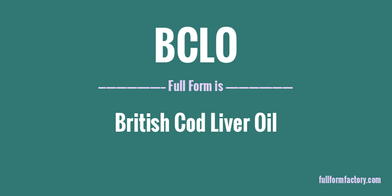 bclo-full-form
