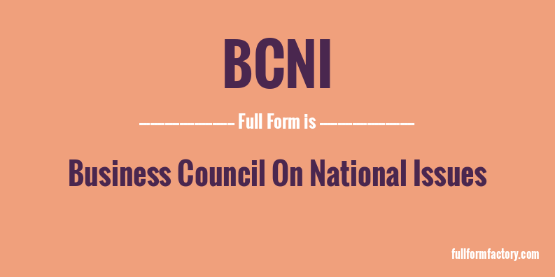bcni-full-form