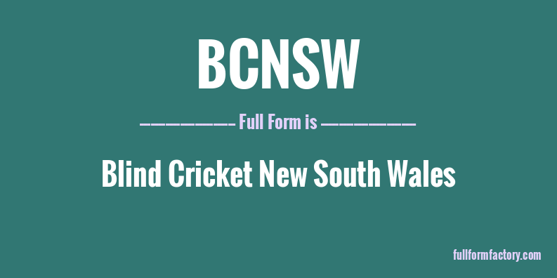 bcnsw-full-form