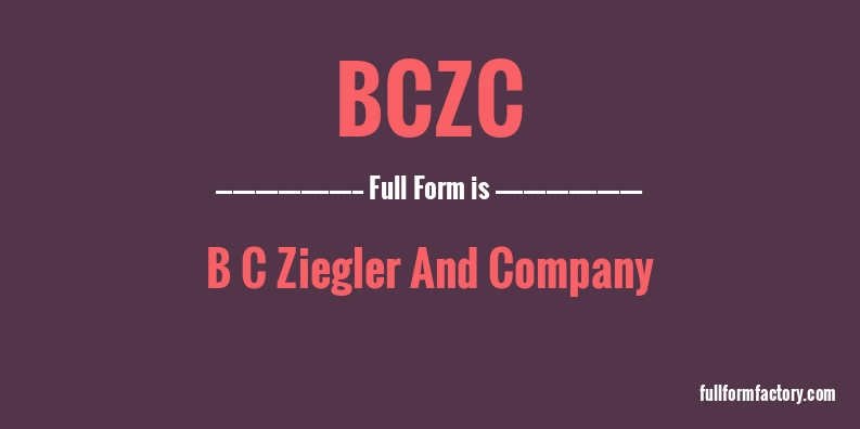 bczc-full-form