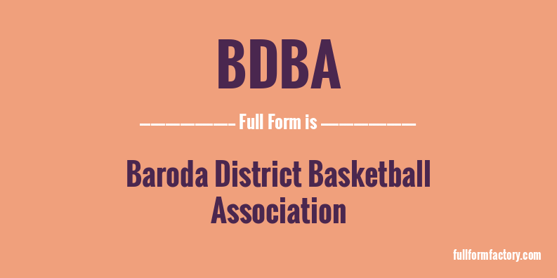 bdba-full-form