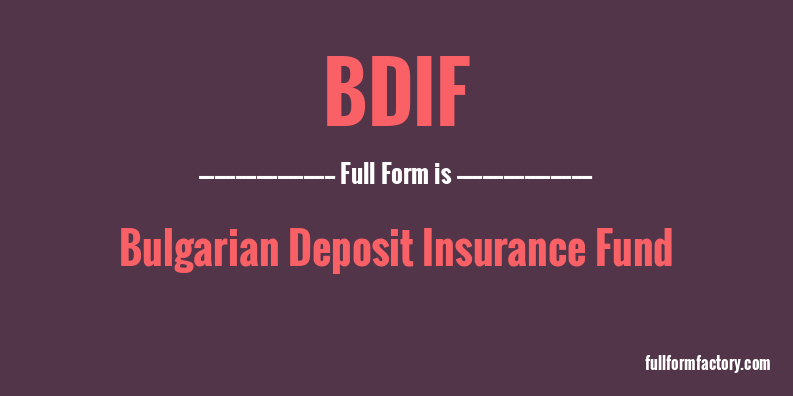 bdif-full-form