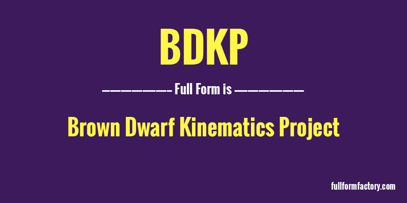 bdkp-full-form