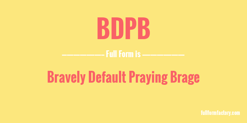 bdpb-full-form