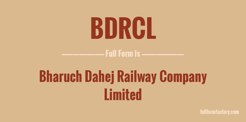 bdrcl-full-form