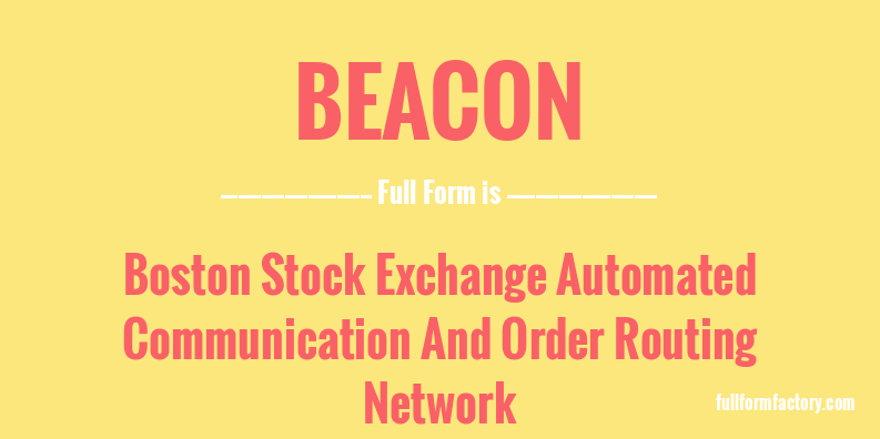 beacon-full-form