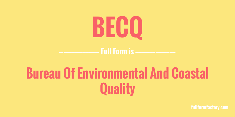 becq-full-form