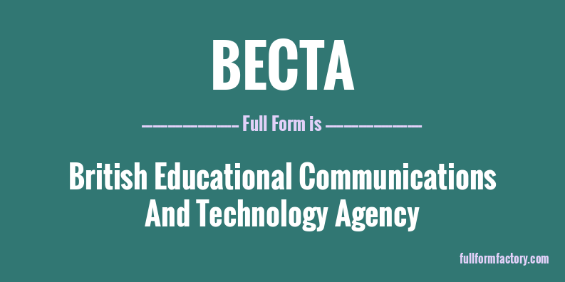 becta-full-form