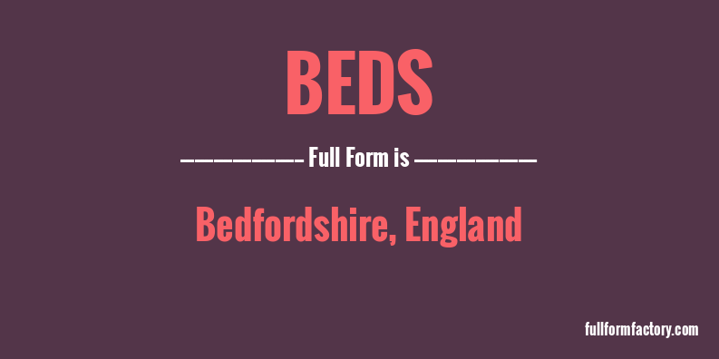 beds-full-form