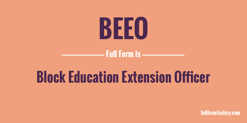 beeo-full-form