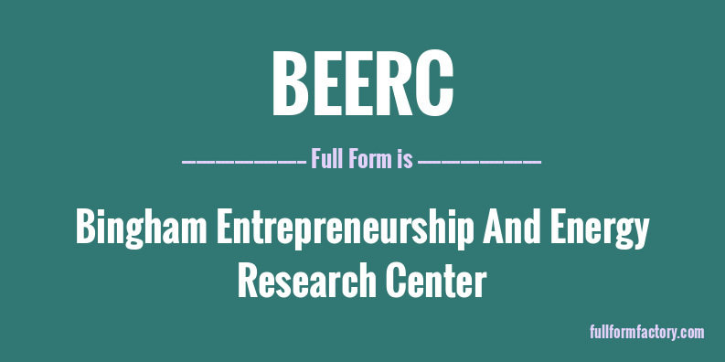 beerc-full-form