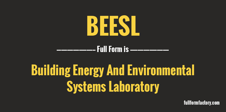 beesl-full-form