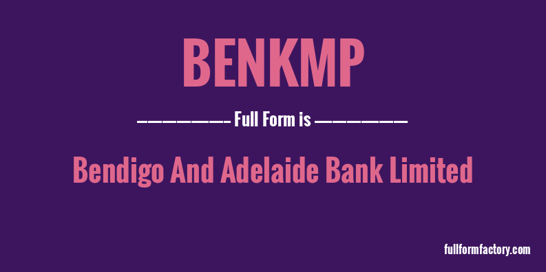 benkmp-full-form