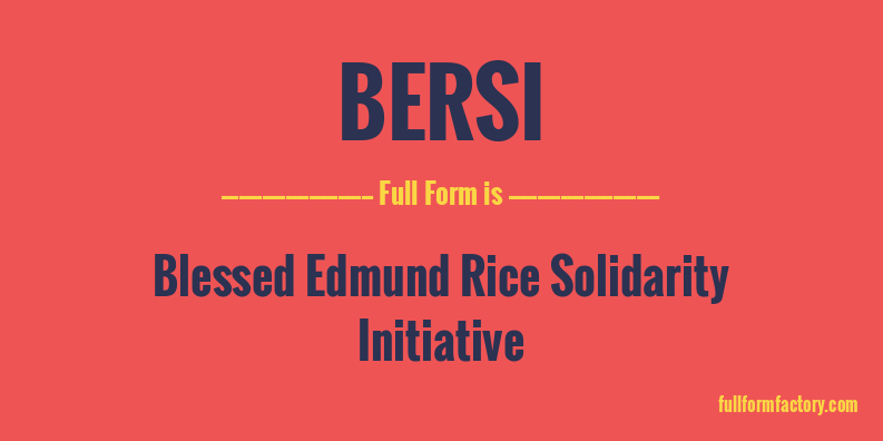 bersi-full-form