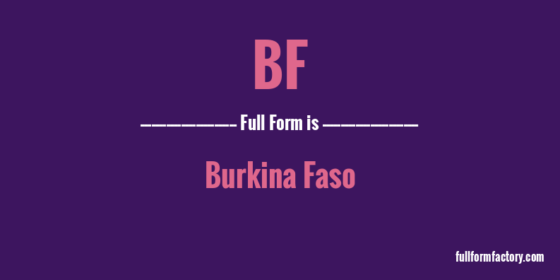 bf-full-form