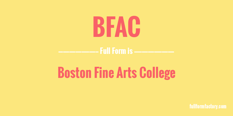 bfac-full-form