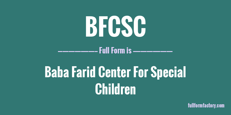 bfcsc-full-form