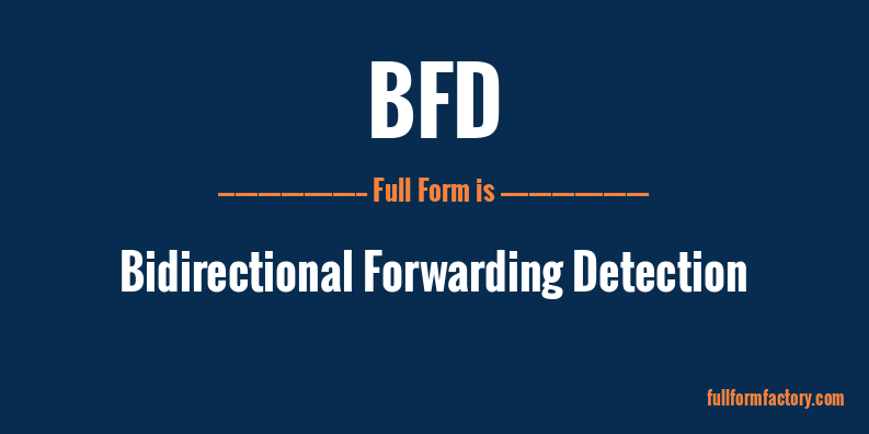 bfd-full-form