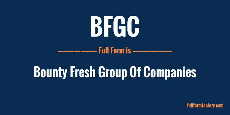 bfgc-full-form