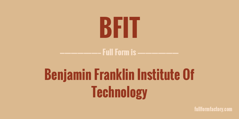 bfit-full-form